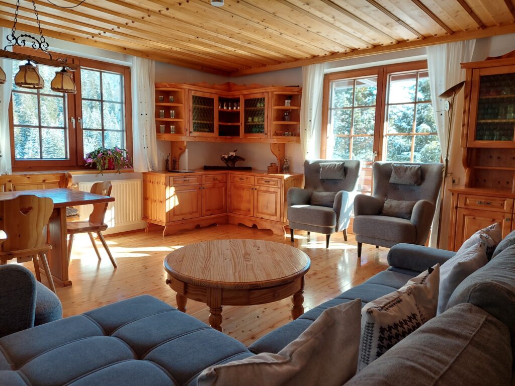 Wohnzimmer Almhaus Kärnten