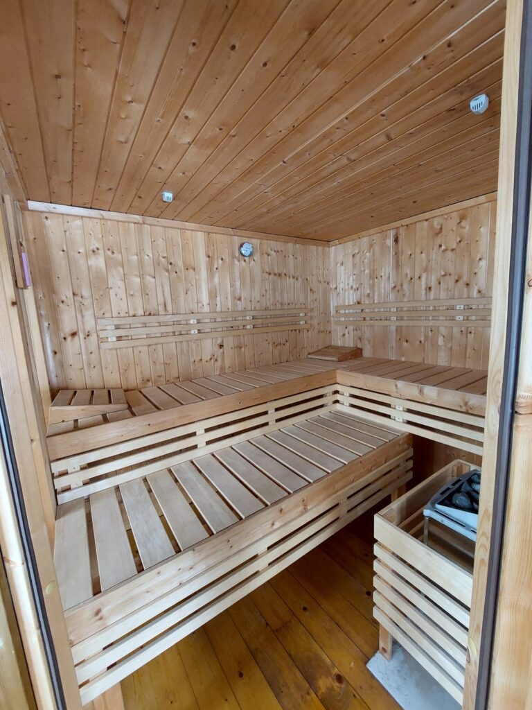 Sauna im Gartenhaus Almhaus Kärnten